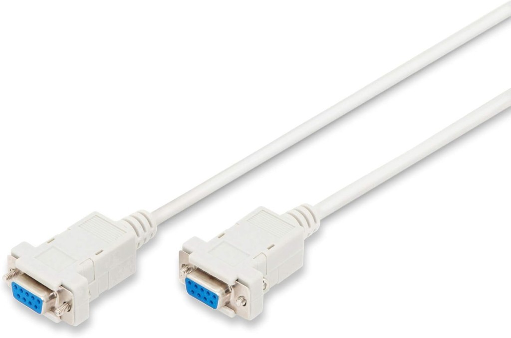 Digitus Zero Modem Kablosu (D-sub 9 Dişi , D-sub 9 Dişi) 1,8m RS232 Dişi Dişi Kablo, AK-610100-018-E Digitus Zero Modem Kablosu (D-sub 9 Dişi , D-sub 9 Dişi) 1,8m RS232 Dişi Dişi Kablo, AK-610100-018-E