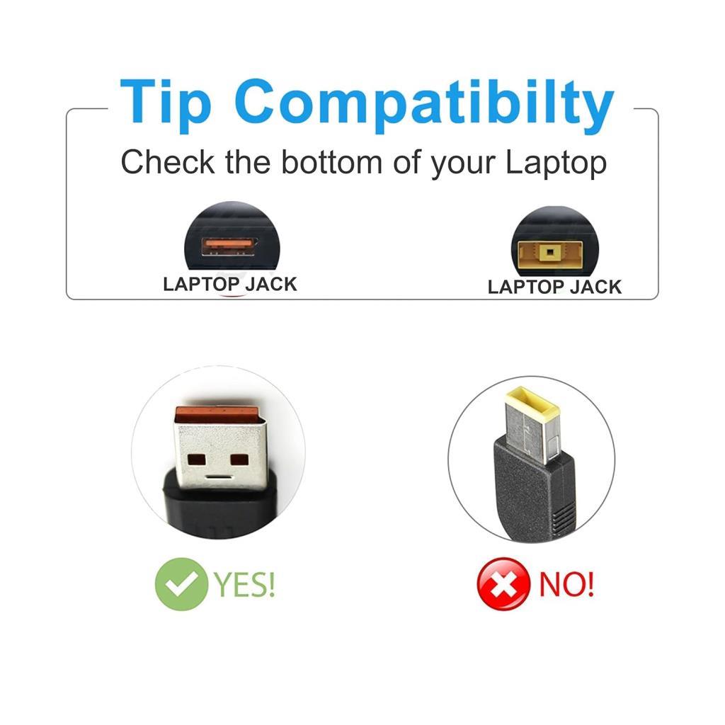 FAST CU37 20V 3.25A 65W Lenovo Yoga Notebook Şarj Adaptör (Yoga 3 / 900 / USB) FAST CU37 20V 3.25A 65W Lenovo Yoga Notebook Şarj Adaptör (Yoga 3 / 900 / USB)