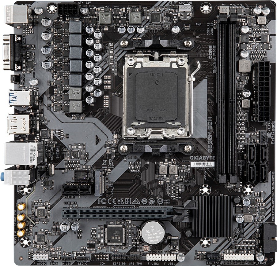 Gigabyte B650M S2H AMD AM5 DDR5 Micro ATX Anakart Gigabyte B650M S2H AMD AM5 DDR5 Micro ATX Anakart