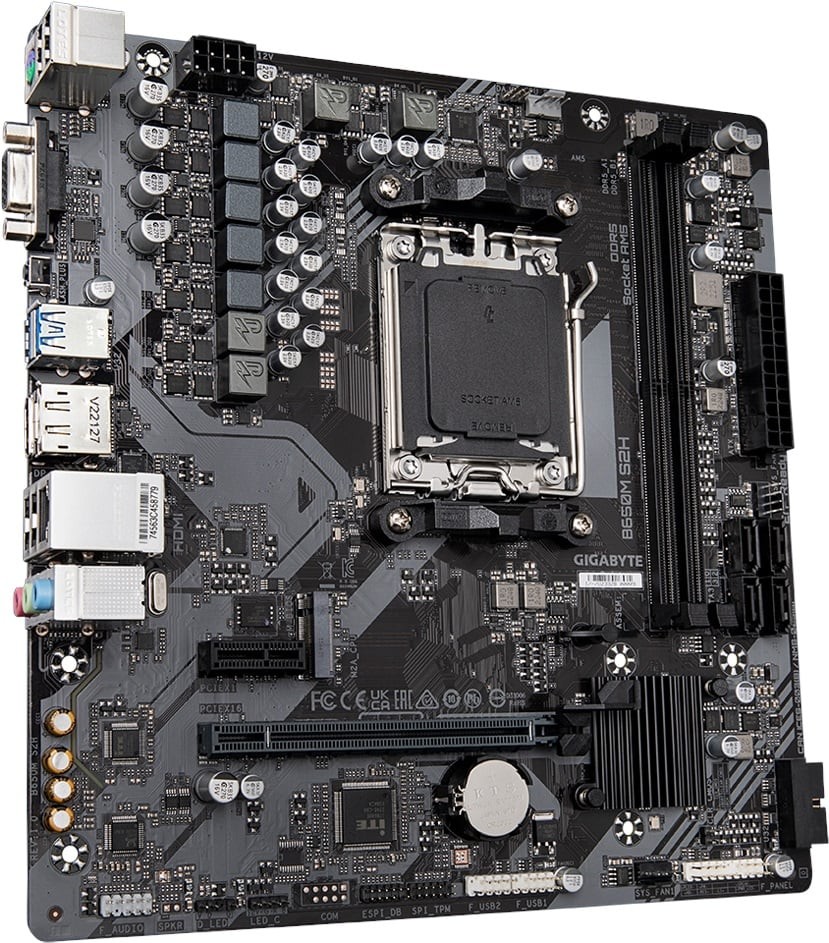 Gigabyte B650M S2H AMD AM5 DDR5 Micro ATX Anakart Gigabyte B650M S2H AMD AM5 DDR5 Micro ATX Anakart