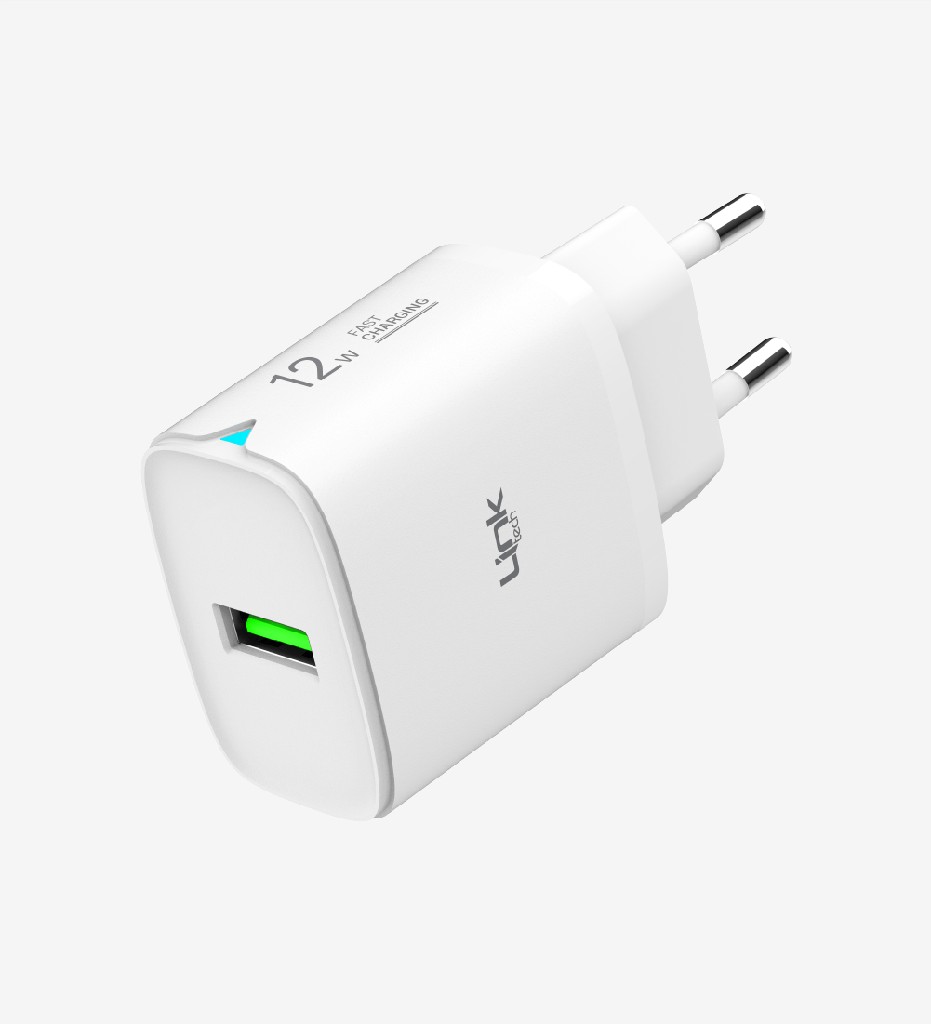 LinkTech C301 Beyaz Safe 12W Micro USB Kablolu Hızlı Şarj Cihazı LinkTech C301 Beyaz Safe 12W Micro USB Kablolu Hızlı Şarj Cihazı