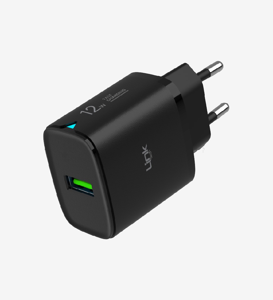 LinkTech C301 Siyah Safe 12W Micro USB Kablolu Hızlı Şarj Cihazı LinkTech C301 Siyah Safe 12W Micro USB Kablolu Hızlı Şarj Cihazı