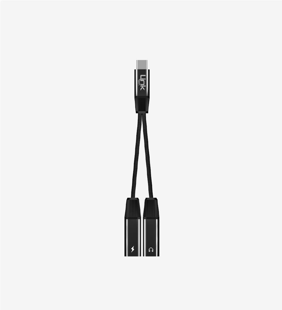 LinkTech Premium A203 Type C to Dual Type C Çevirici, Type C to Şarj + Type C Çevirici LinkTech Premium A203 Type C to Dual Type C Çevirici, Type C to Şarj + Type C Çevirici