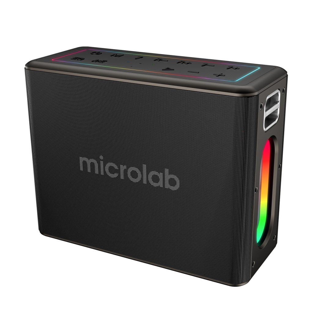 Microlab M60 Vega 15000mAh Batarya 10W*2 + 40W*2 100W 2 Wireless Mikrofonlu Siyah Gri Usb + Tf Kart + Bluetooth Powerban Microlab M60 Vega 15000mAh Batarya 10W*2 + 40W*2 100W 2 Wireless Mikrofonlu Siyah Gri Usb + Tf Kart + Bluetooth Powerban