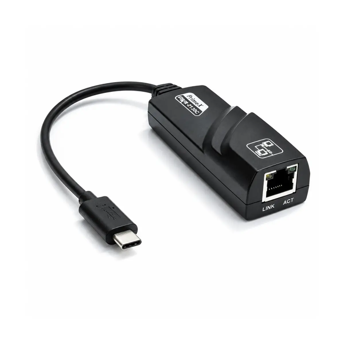 PrimeX PX-2130C Macbook,Hp,Lenovo,Asus,Dell Type-C Ethernet Çevirici, Type-C Gigabit Ethernet Kartı