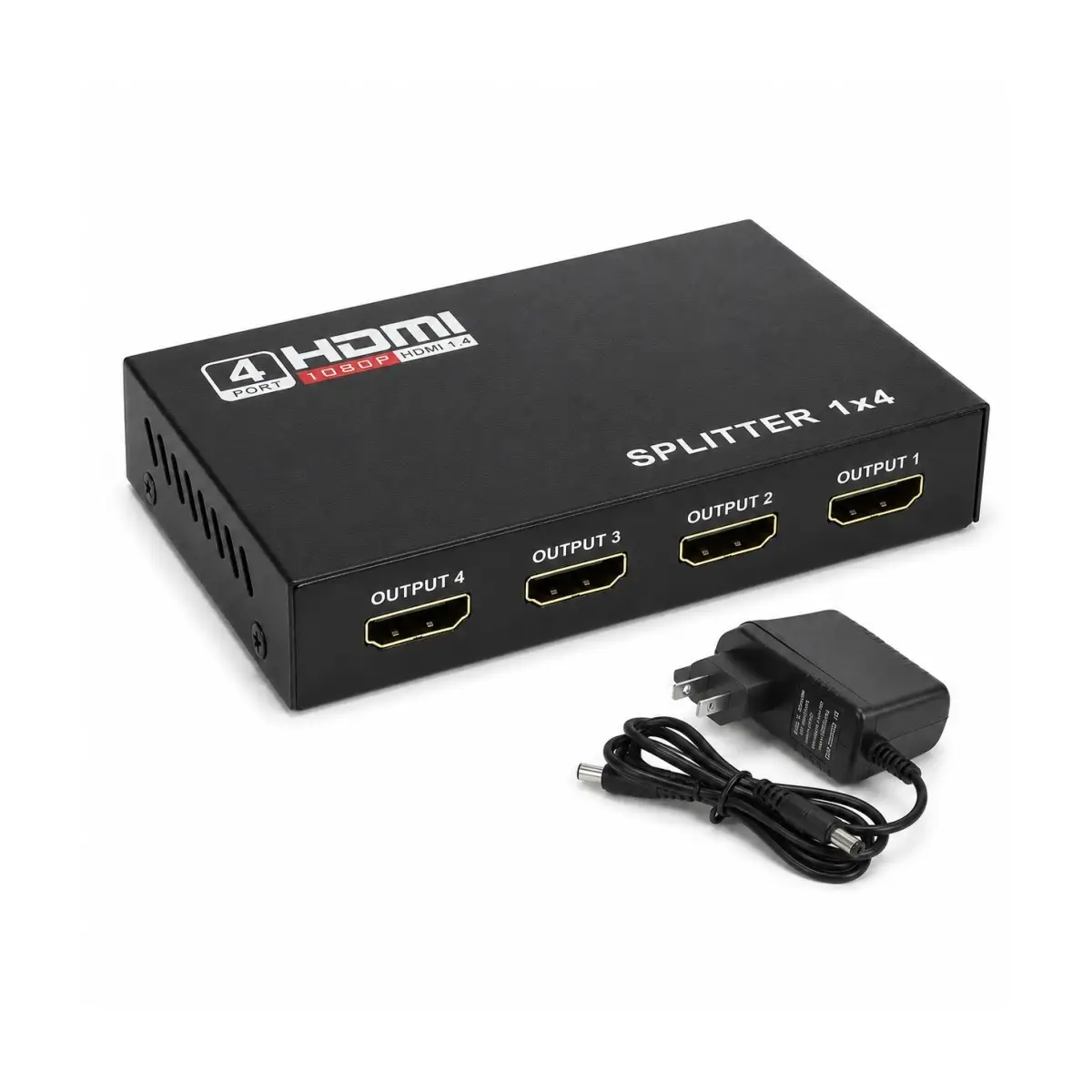 PrimeX PX-5004 1080P 2K 4K UHD 4 Port HDMI Splitter (Adaptörlü)