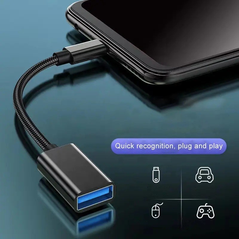 PrimeX PX-515 Type-C To USB3.0 OTG Çevirici 15Cm (Erkek-Dişi) PrimeX PX-515 Type-C To USB3.0 OTG Çevirici 15Cm (Erkek-Dişi)