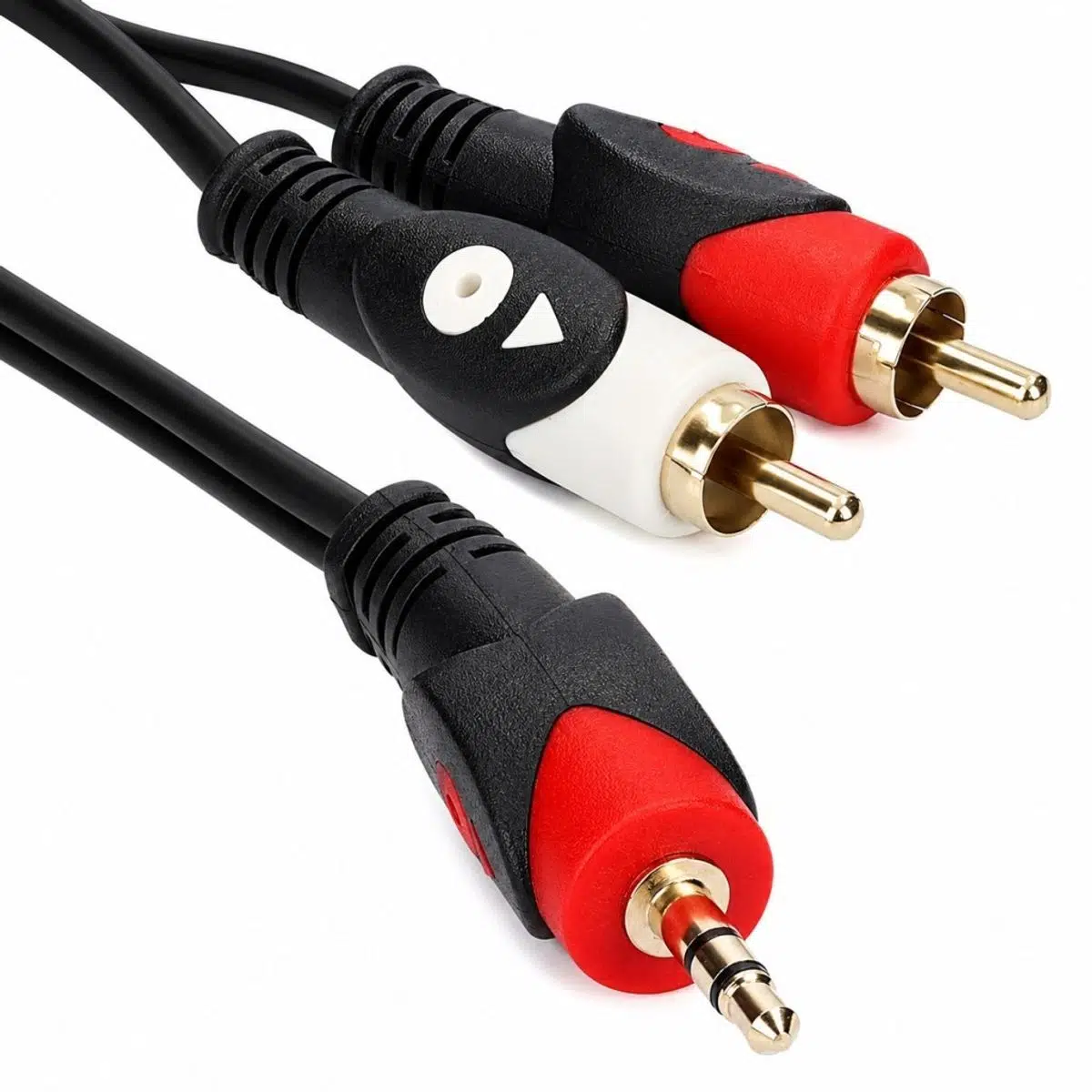 PrimeX PX-AUX10R 3.5mm AUX RCA Ses Kablosu, 10 Metre Aux Ses Sistemi Kablosu, Aux RCA Ses Kablosu