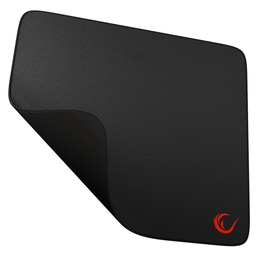Rampage BLITZ L 450x400x4mm Dikişli Neutral Kumaş Siyah Gaming Mouse Pad Rampage BLITZ L 450x400x4mm Dikişli Neutral Kumaş Siyah Gaming Mouse Pad