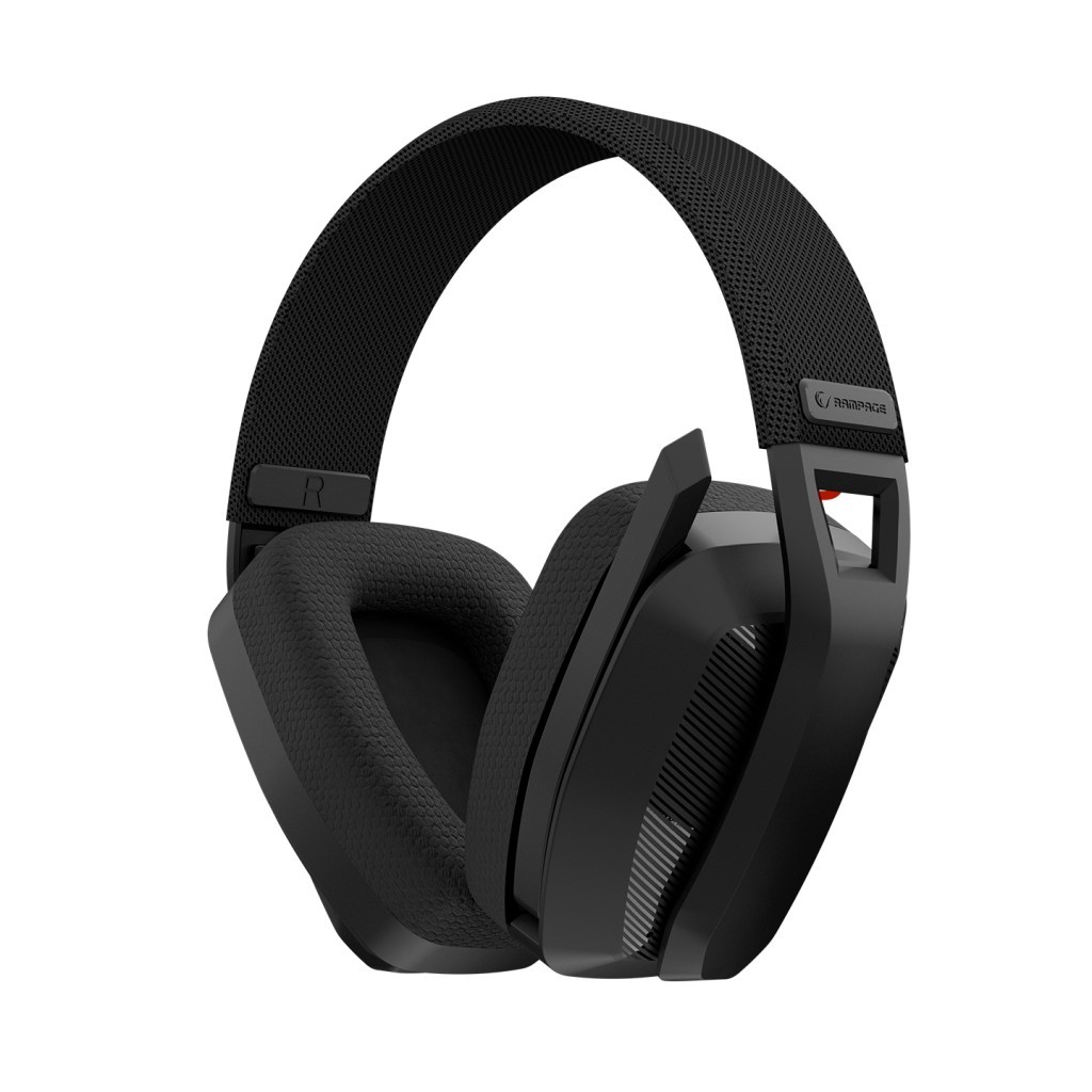 Rampage BLITZ Siyah Wireless 2.4G+ Bluetooth Mikrofonlu Oyuncu Kulaklığı Rampage BLITZ Siyah Wireless 2.4G+ Bluetooth Mikrofonlu Oyuncu Kulaklığı