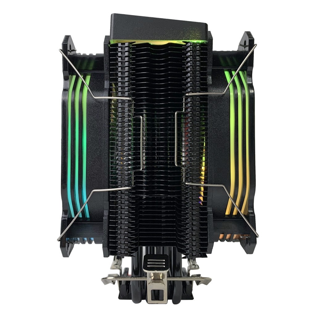 Rampage OCTAGON C60 Siyah 57CFM 1800RPM 2x12cm ARGB AM5/LGA1700 Uyumlu Hava Soğutmalı CPU Fan Rampage OCTAGON C60 Siyah 57CFM 1800RPM 2x12cm ARGB AM5/LGA1700 Uyumlu Hava Soğutmalı CPU Fan