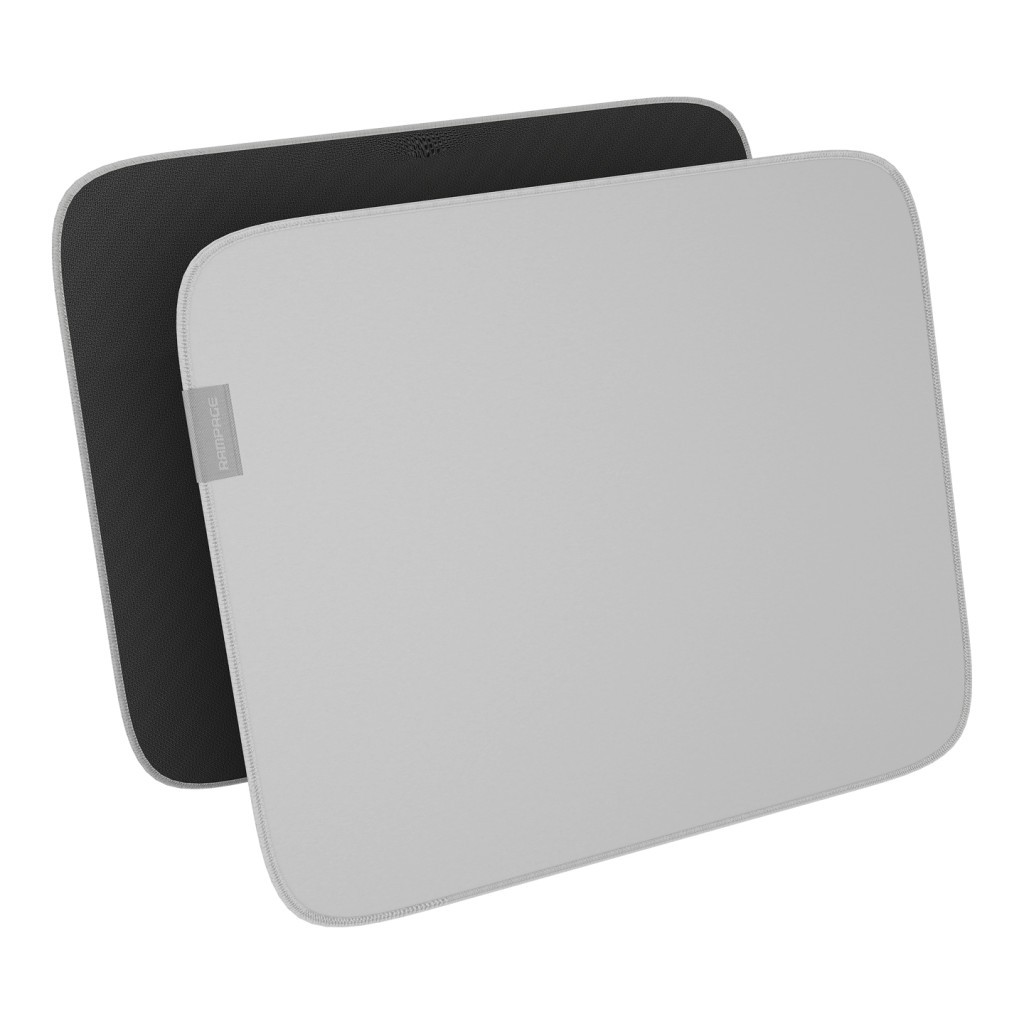 Rampage Pulsar Pro M 350x290x4mm Dikişli Neutral Kumaş Gri Gaming Mouse Pad Rampage Pulsar Pro M 350x290x4mm Dikişli Neutral Kumaş Gri Gaming Mouse Pad