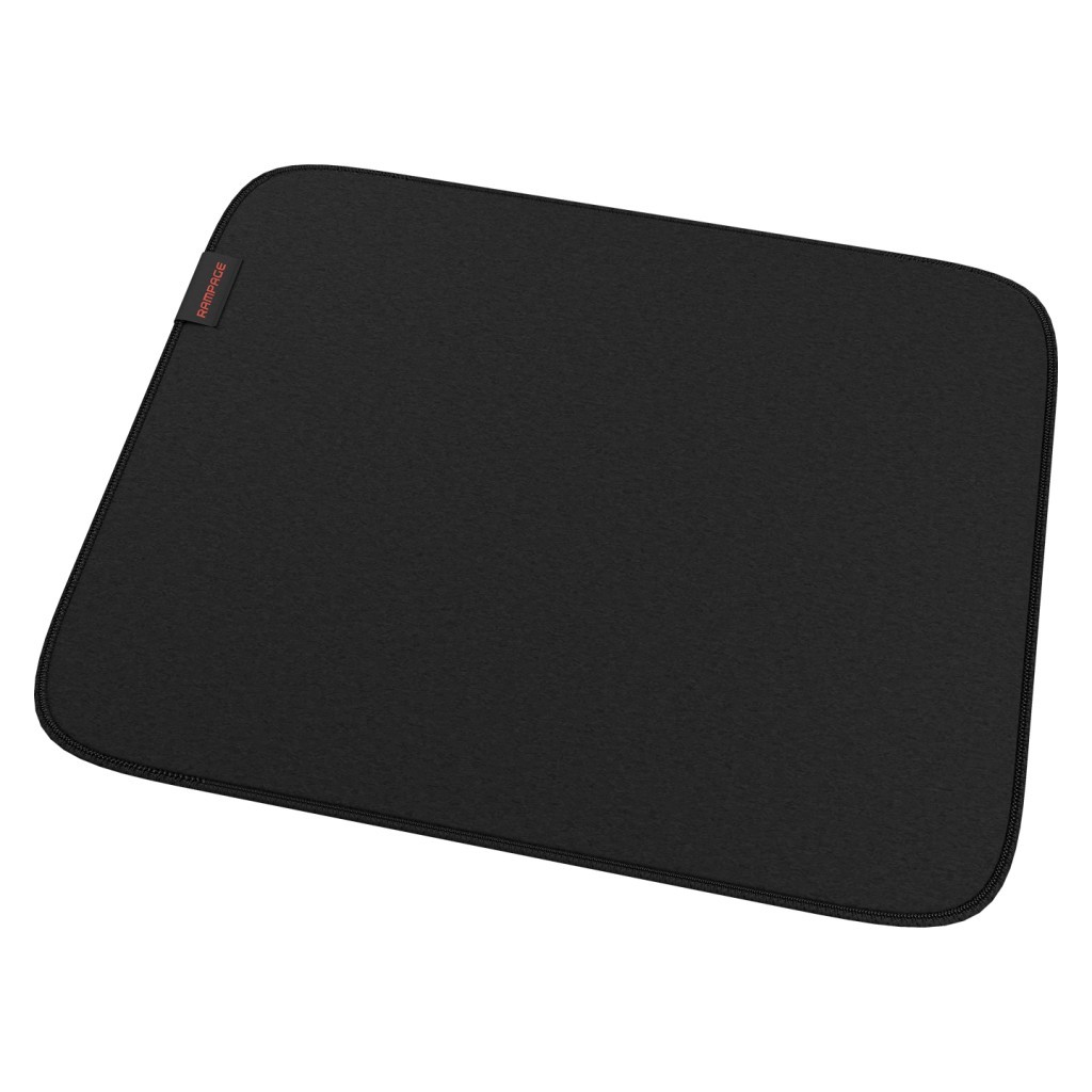 Rampage Pulsar Pro M 350x290x4mm Dikişli Neutral Kumaş Siyah Gaming Mouse Pad Rampage Pulsar Pro M 350x290x4mm Dikişli Neutral Kumaş Siyah Gaming Mouse Pad