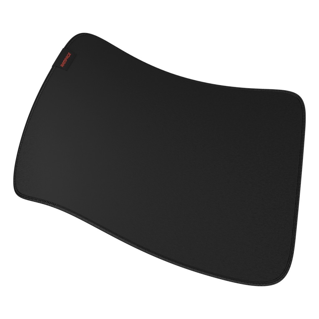 Rampage Pulsar Pro M 350x290x4mm Dikişli Neutral Kumaş Siyah Gaming Mouse Pad Rampage Pulsar Pro M 350x290x4mm Dikişli Neutral Kumaş Siyah Gaming Mouse Pad