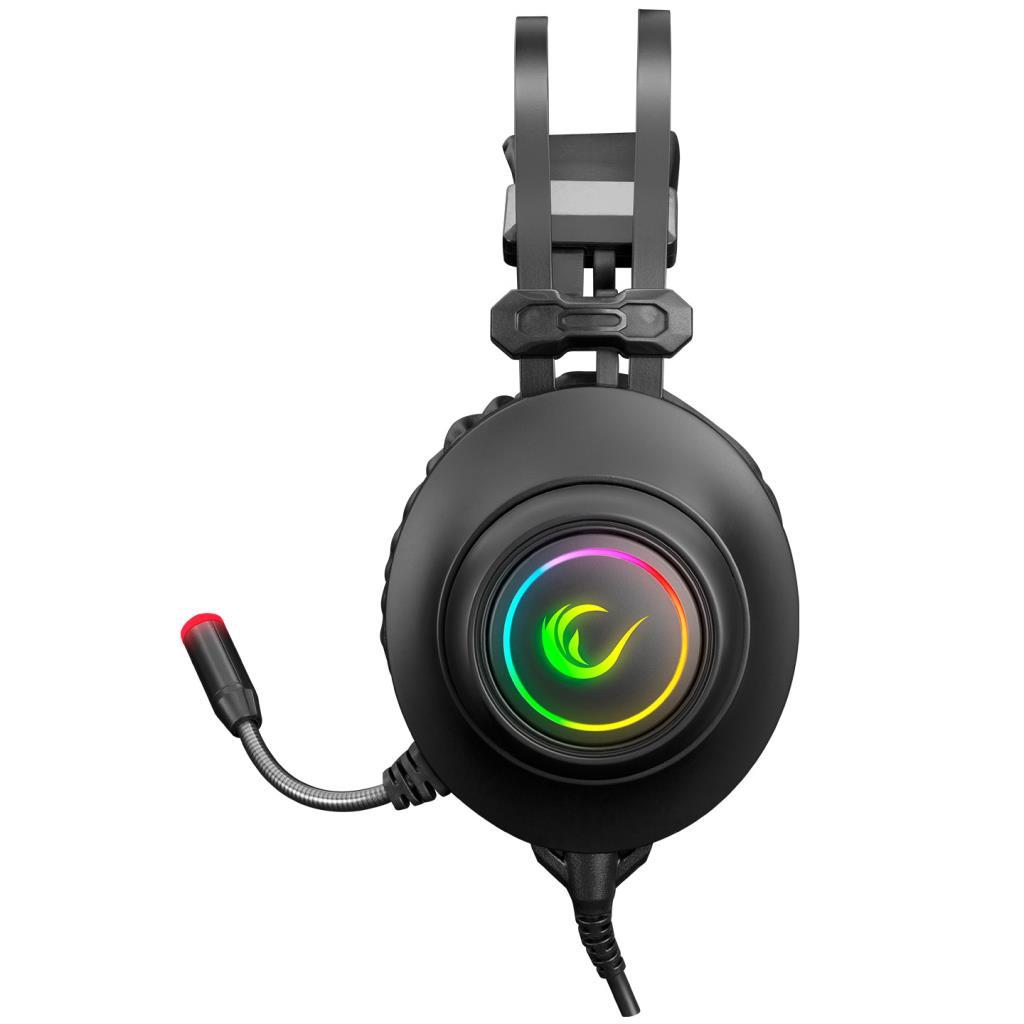Rampage RM-K1 PULSAR Siyah Usb 7.1 Surround+Titreşim RGB Işık Efektli Gaming Oyuncu Mikrofonlu Kulaklık Rampage RM-K1 PULSAR Siyah Usb 7.1 Surround+Titreşim RGB Işık Efektli Gaming Oyuncu Mikrofonlu Kulaklık