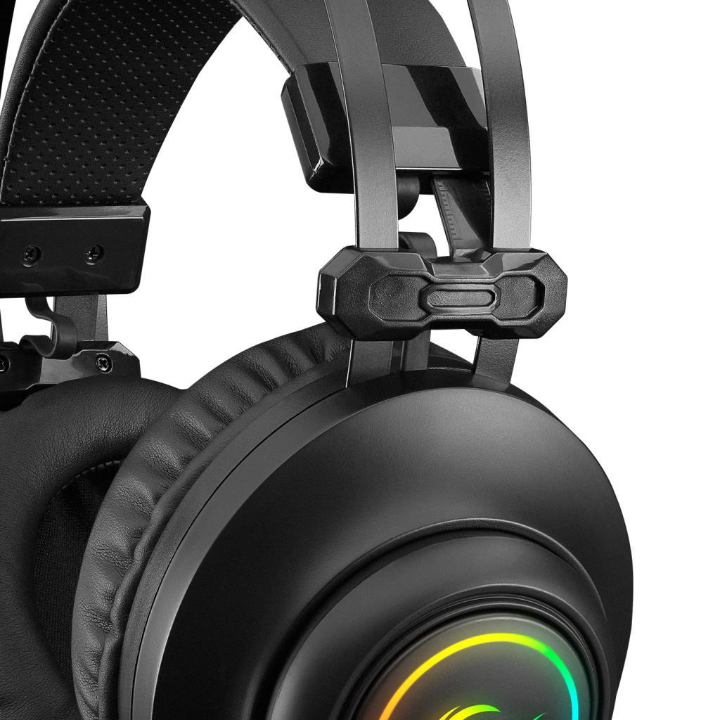 Rampage RM-K1 PULSAR Siyah Usb 7.1 Surround+Titreşim RGB Işık Efektli Gaming Oyuncu Mikrofonlu Kulaklık Rampage RM-K1 PULSAR Siyah Usb 7.1 Surround+Titreşim RGB Işık Efektli Gaming Oyuncu Mikrofonlu Kulaklık