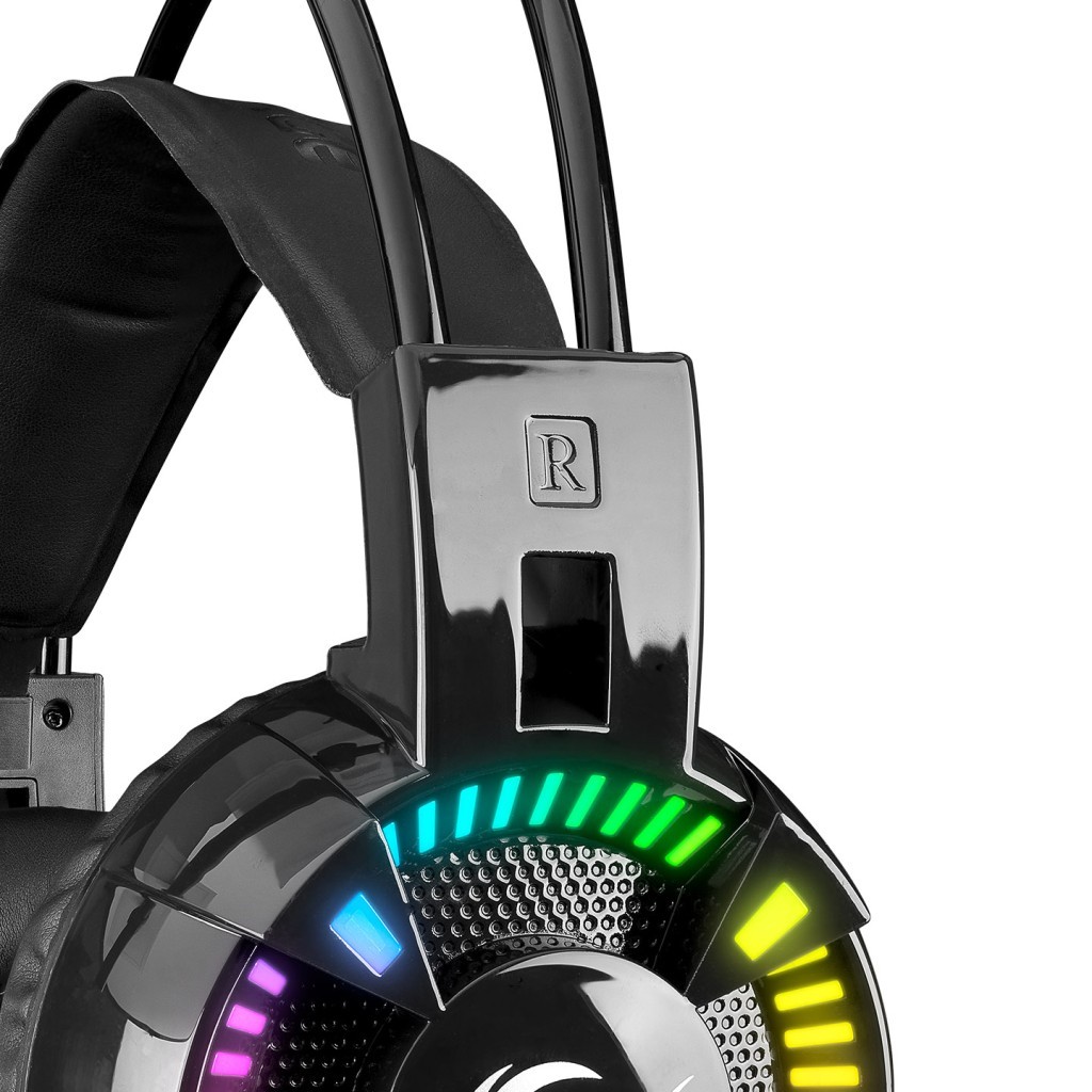 Rampage STYLES Siyah USB 7.1 Version RGB Oyuncu Mikrofonlu Kulaklık Rampage STYLES Siyah USB 7.1 Version RGB Oyuncu Mikrofonlu Kulaklık