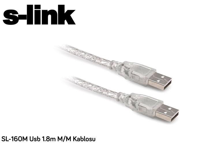 S-link SL-160M Usb 1.8m M/M Kablosu S-link SL-160M Usb 1.8m M/M Kablosu